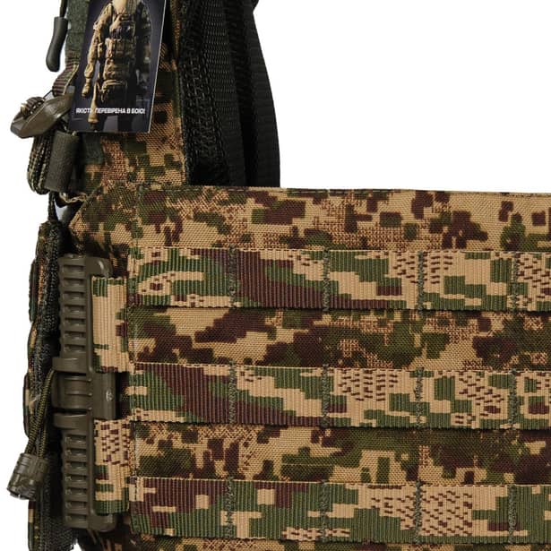 7 - Плитоноска Warmor gen.3 Pro SPECPROM з системою швидкого скидання. Хижак