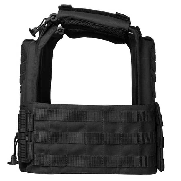 3 - Плитоноска Ares Gen.2 З системою швидкого скидання, для бронеплит розміром 25х30 см. Колір Чорний