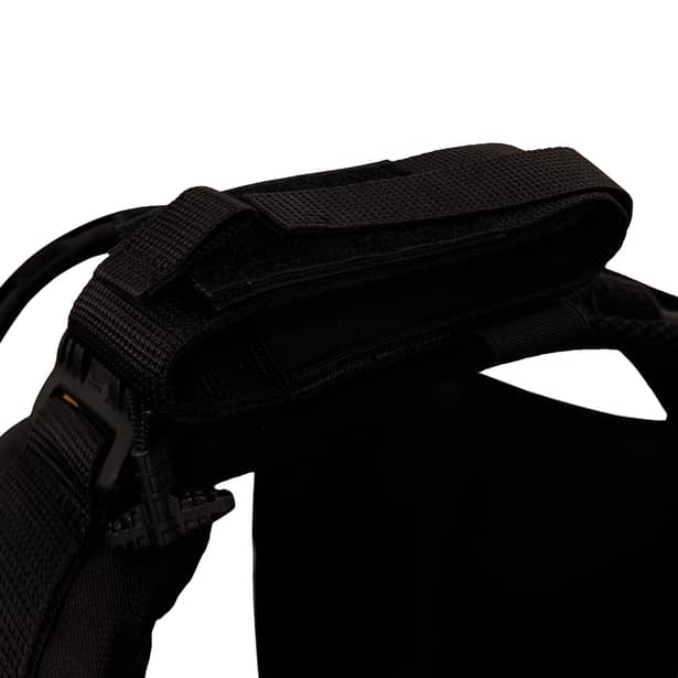 7 - Плитоноска Warmor gen.3 Pro Max XL Чорний. Система швидкого скидання. 7 підсумок. (Великого розміру)