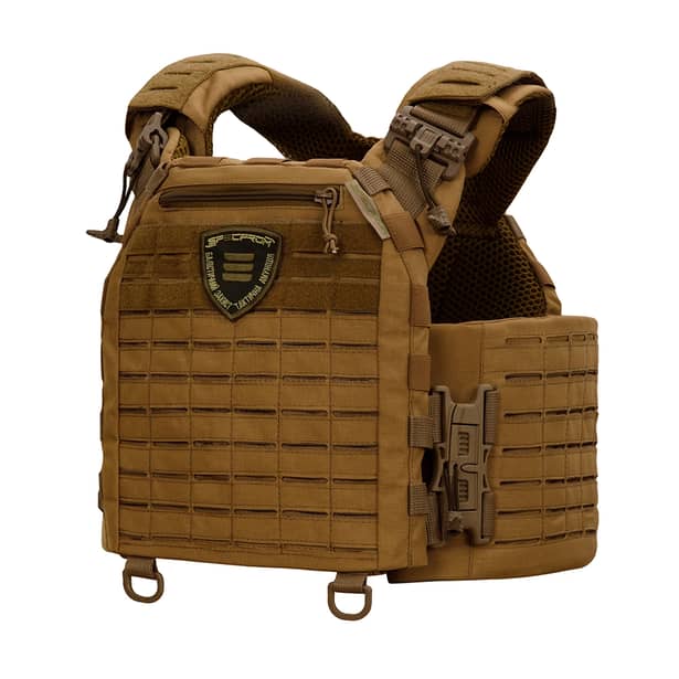 10 - Плитоноска SPECPROM WARMOR Gen.5 V2 +3 підсумки АК Койот