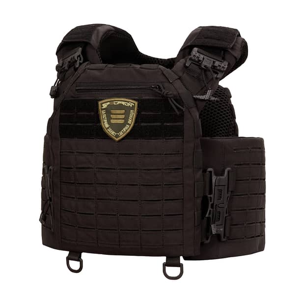 5 - Плитоноска SPECPROM WARMOR Gen.5 V2 +3 підсумки АК Чорний