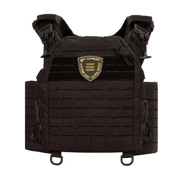 6 - Плитоноска SPECPROM WARMOR Gen.5 V2 +3 підсумки АК Чорний