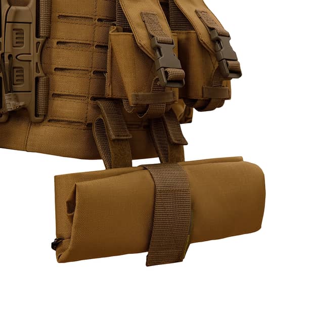 8 - Плитоноска SPECPROM WARMOR Gen.5 V2 з повним комплектом підсумків Койот