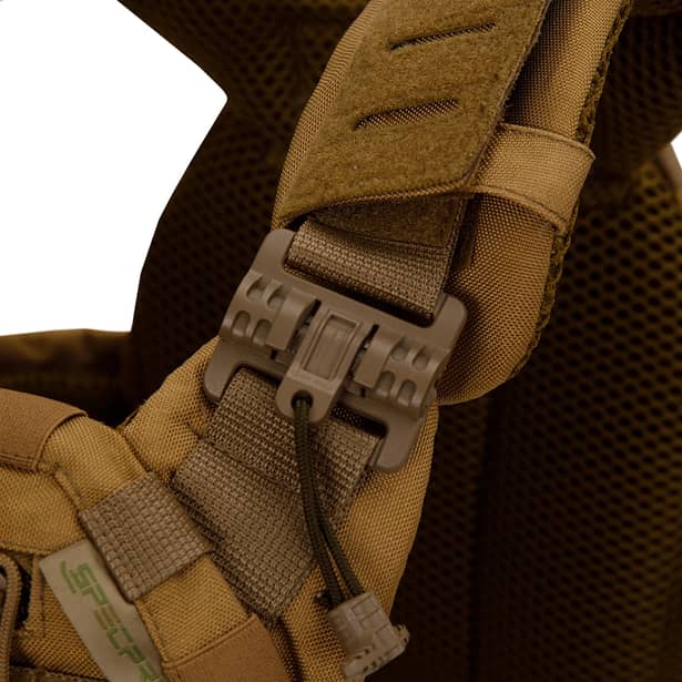 11 - Плитоноска SPECPROM WARMOR Gen.5 V2 з повним комплектом підсумків Койот