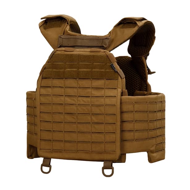 15 - Плитоноска SPECPROM WARMOR Gen.5 V2 з повним комплектом підсумків Койот