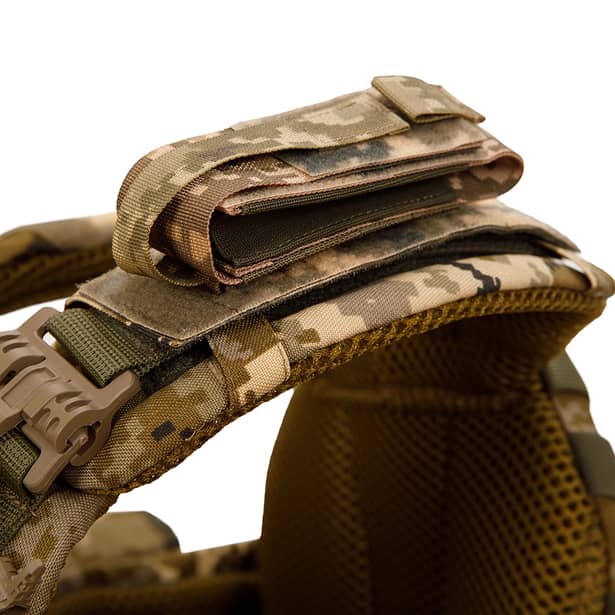 13 - Плитоноска SPECPROM WARMOR Gen.5 V2 з повним комплектом підсумків Піксель