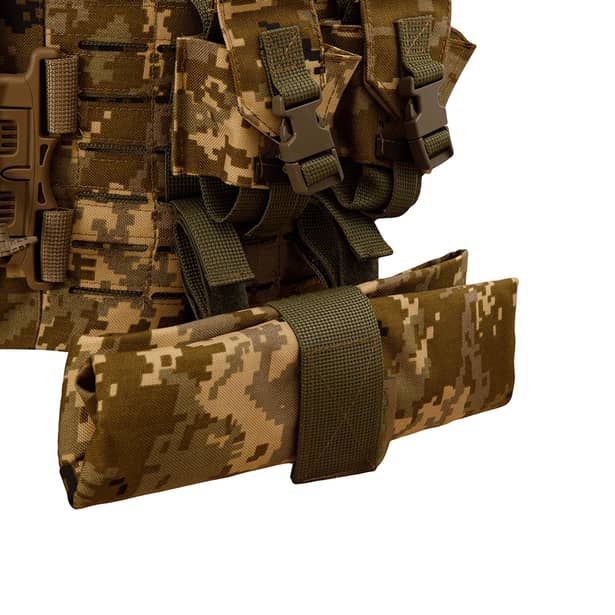 14 - Плитоноска SPECPROM WARMOR Gen.5 V2 з повним комплектом підсумків Піксель