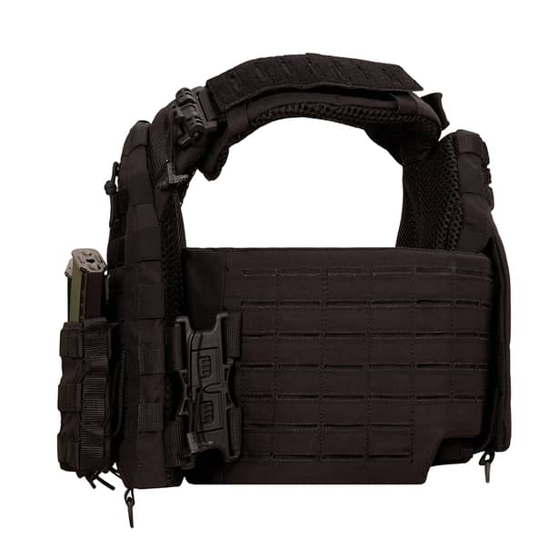 5 - Плитоноска SPECPROM WARMOR Gen.5 V2 з повним комплектом підсумків Чорний