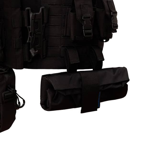 14 - Плитоноска SPECPROM WARMOR Gen.5 V2 з повним комплектом підсумків Чорний