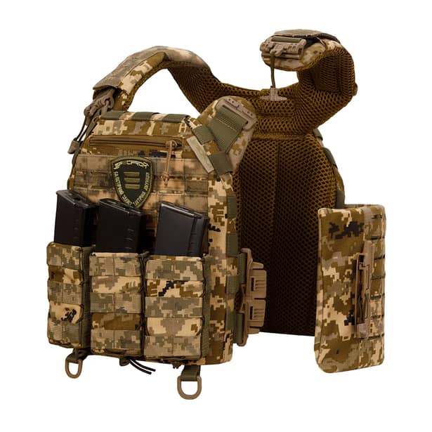 7 - Плитоноска SPECPROM WARMOR Gen.5 V2 Піксель