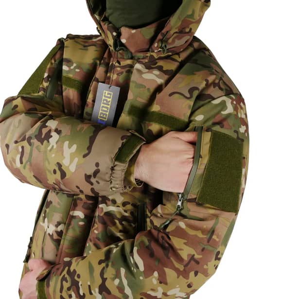 7 - Бушлат зимний Kiborg Omni-Heat. Мультикам