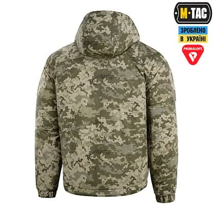 6 - Куртка тактична зимова M-Tac Alpha Gen.IV Pro Primaloft. Піксель MM14