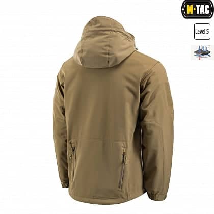 2 - Куртка тактична Soft Shell з підстібкою Tan. Койот