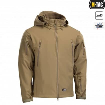 3 - Куртка тактична Soft Shell з підстібкою Tan. Койот