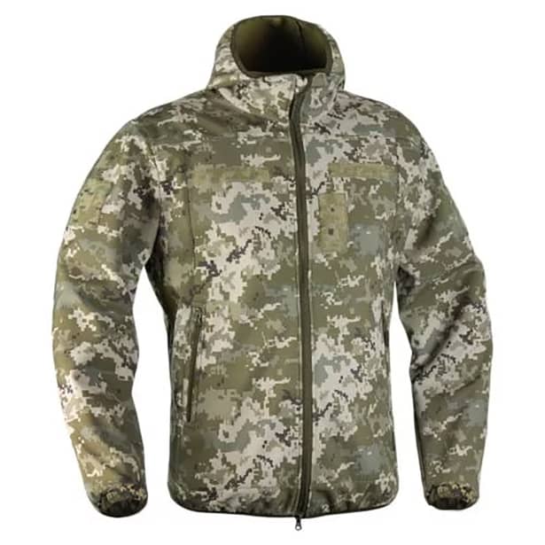 1 - Куртка тактична зимова утеплена COOL DRAGON SPECPROM. Піксель (ММ14)