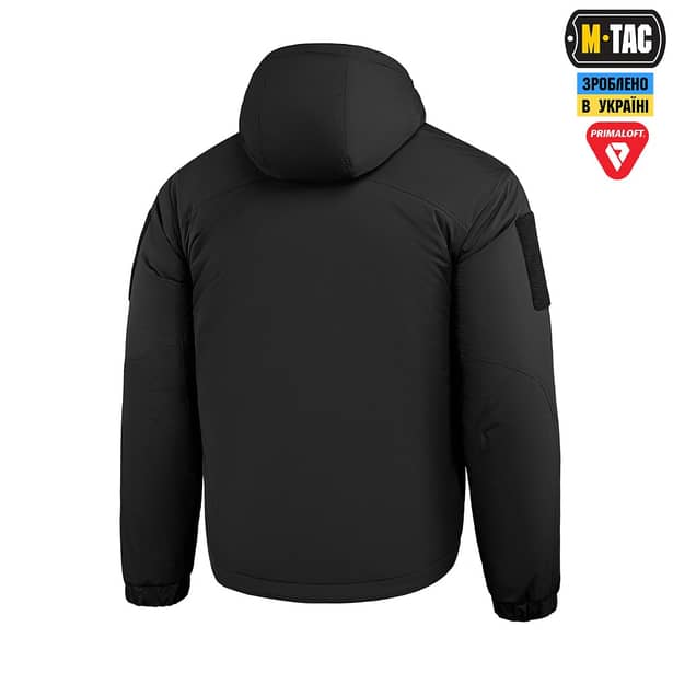 4 - Куртка тактична зимова M-Tac Alpha Gen.IV Pro Primaloft. Чорний