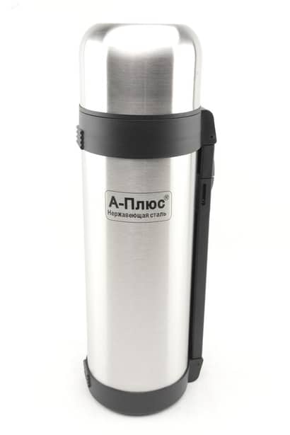1 - Термос из нержавеющей стали A-Plus 1758L 1800 мл Серый