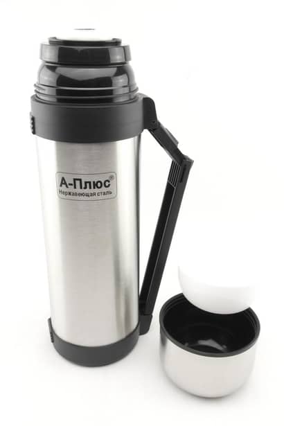 2 - Термос из нержавеющей стали A-Plus 1758L 1800 мл Серый