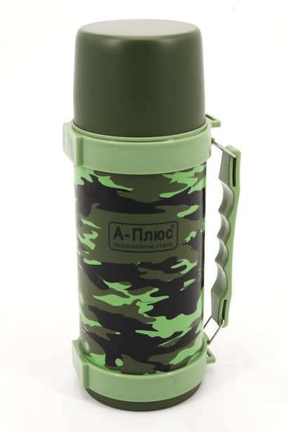 1 - Термос из нержавеющей стали A-Plus 1760L 1 л  с клапаном, Мультикам