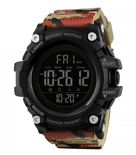 1 - Годинник наручний SKMEI 1384CMRD, Камуфляж