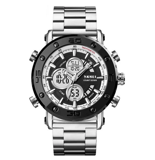 1 - Годинник наручний SKMEI 1636SIWT, Сірий