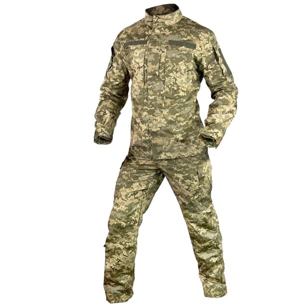 1 - Тактичний камуфльований костюм ЗСУ. Піксель ММ14
