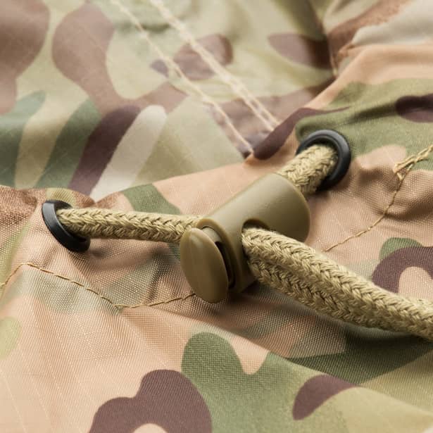 4 - Тактичне пончо M-Tac. Мультикам