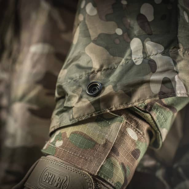 5 - Тактичне пончо M-Tac. Мультикам