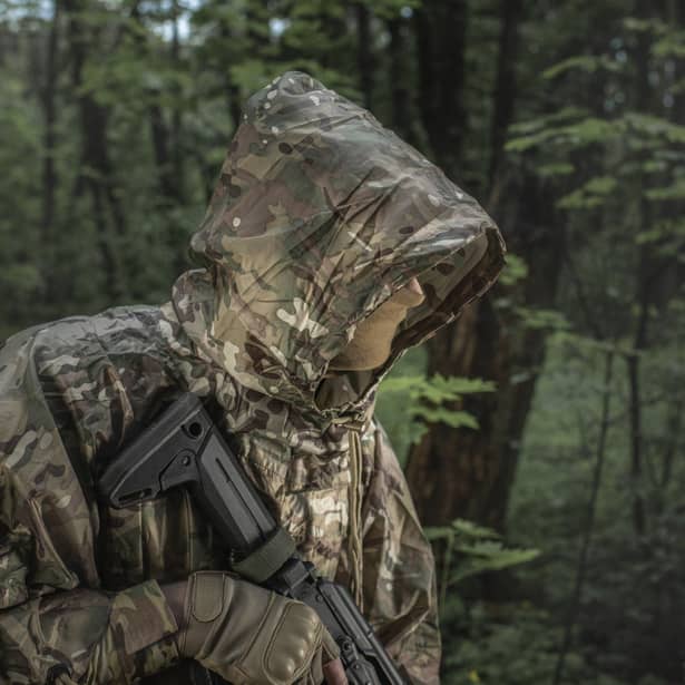 8 - Тактичне пончо M-Tac. Мультикам