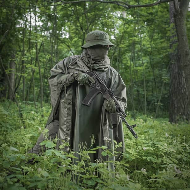 6 - Тактичне пончо M-Tac. Олива