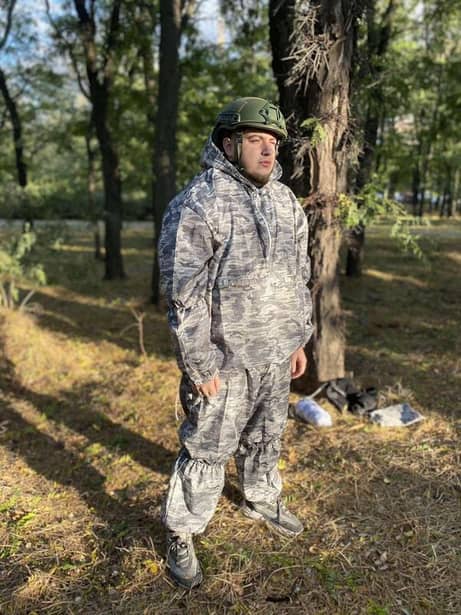 2 - Маскувальний костюм SPECPROM. Зимовий. Grey Multicam