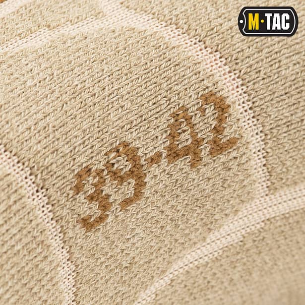 4 - Шкарпетки Coolmax 35% M-Tac. Койот