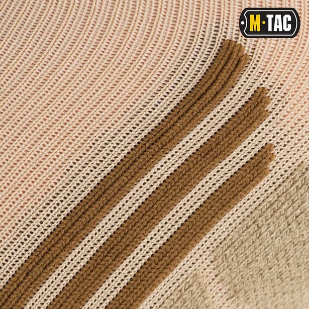 6 - Шкарпетки Coolmax 35% M-Tac. Койот