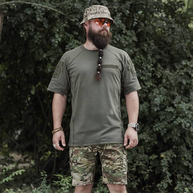 3 - Тактичні шорти SPECPROM Агресор, тканина Ripstop. Мультикам