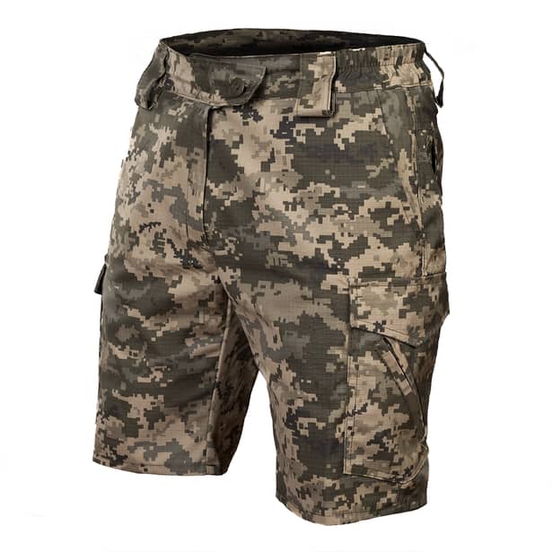1 - Тактичні шорти SPECPROM Агресор, тканина Ripstop. Піксель