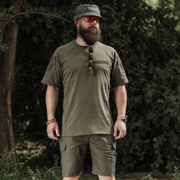 3 - Тактичні шорти SPECPROM Агресор, тканина Ripstop. Олива