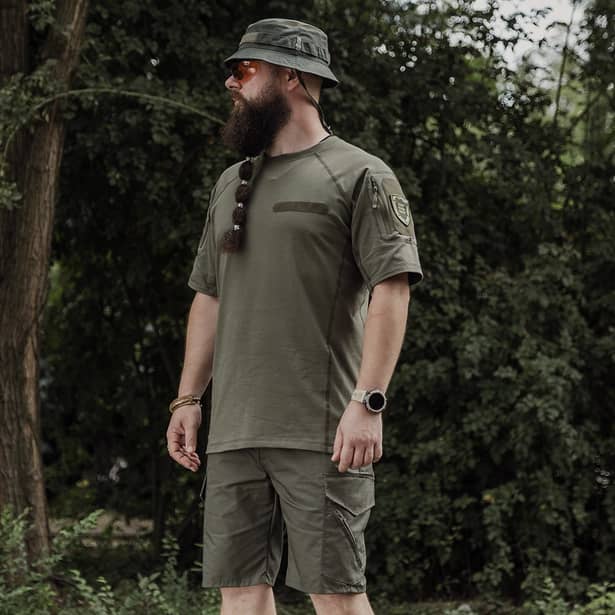 4 - Тактичні шорти SPECPROM Агресор, тканина Ripstop. Олива