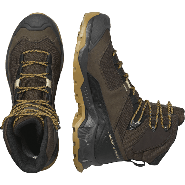 1 - Черевики туристичні SALOMON Quest Element GTX, Коричневий
