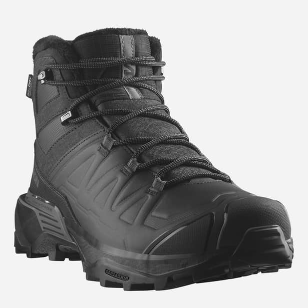 2 - Черевики туристичні SALOMON Ultra Snowpilot WP, Чорний