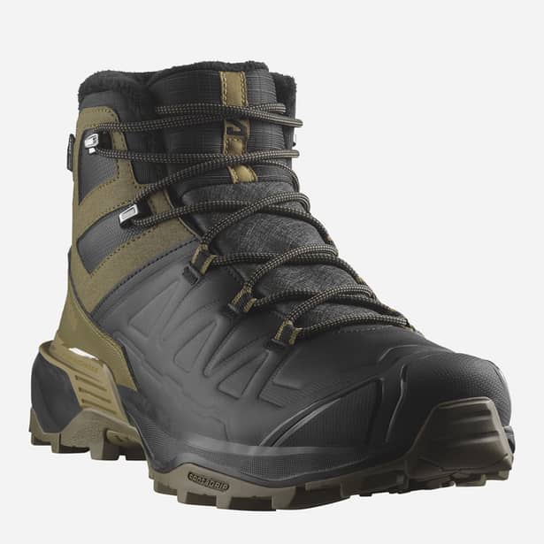 2 - Черевики туристичні SALOMON Ultra Snowpilot WP, Хакі