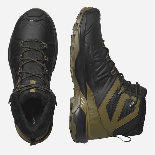 1 - Черевики туристичні SALOMON Ultra Snowpilot WP, Хакі