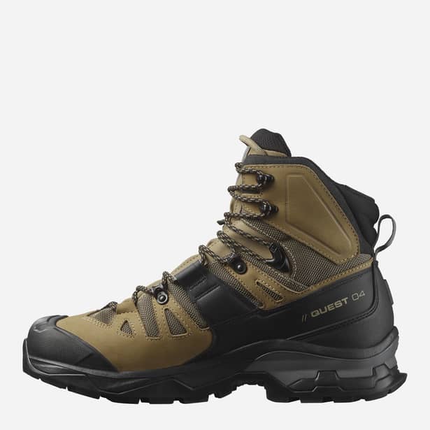 3 - Черевики тактичні SALOMON Quest 4 GTX, Чорний-Койот