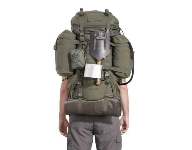 6 - Рюкзак туристичний Pentagon Deos Backpack 65л, Чорний