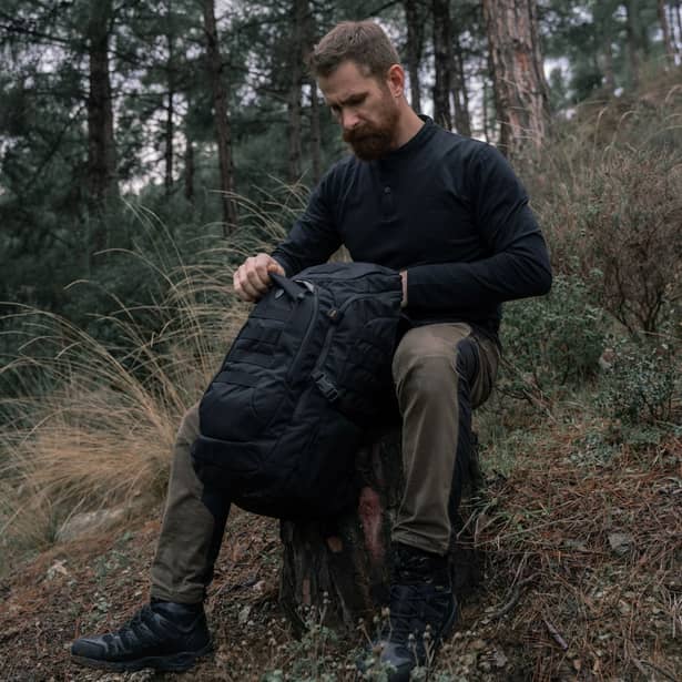 7 - Рюкзак туристичний Pentagon Epos Backpack 40л, Чорний