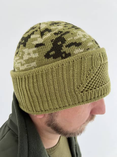 4 - Балаклава трансформер 2 в 1. Пиксель