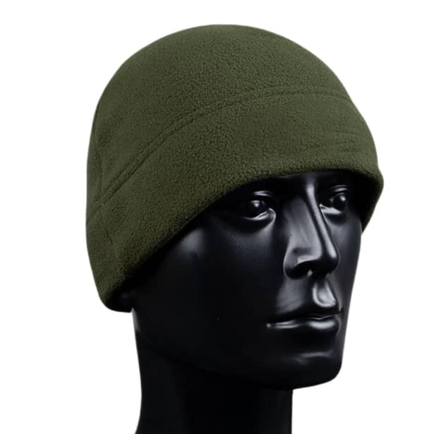 2 - Шапка флисовая. Олива