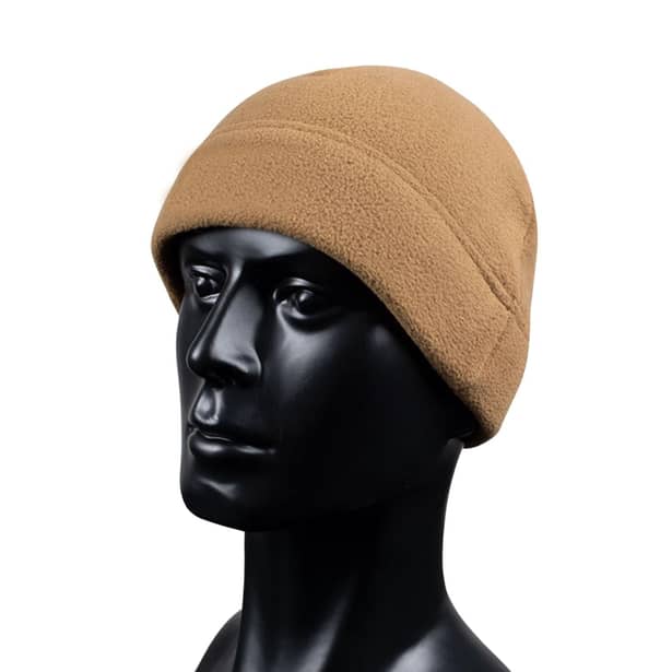 2 - Шапка флисовая. Койот