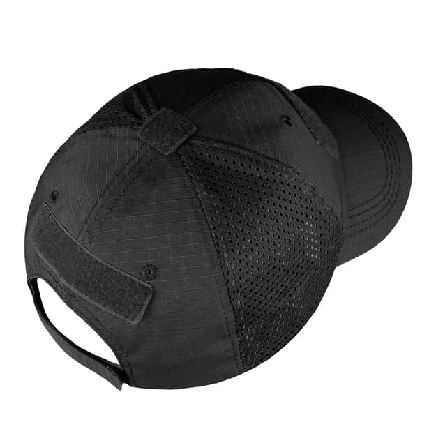 2 - Кепка тактична "Punisher" Rip-Stop з сіткою. Чорна