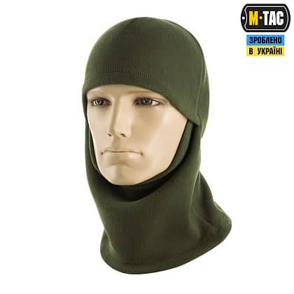 2 - Балаклава-ниндзя M-Tac Elite флис (320г/м2) Army. Олива