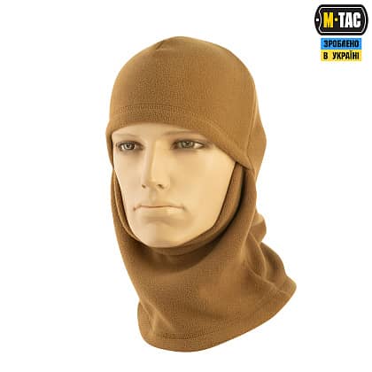 2 - Балаклава-ниндзя M-Tac Elite флис (320г/м2). Койот